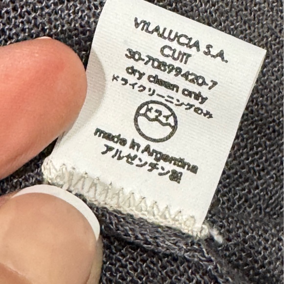 Viviana Uchitel ombré duster cardigan coverup hand dyed sheer sz2 /US M - $375 - Picture 7 of 9